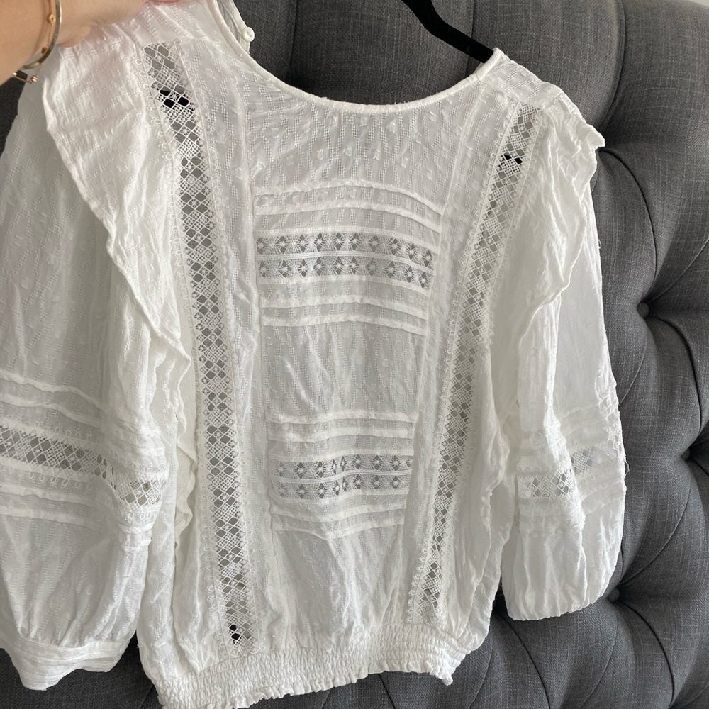 White blouse from H&M